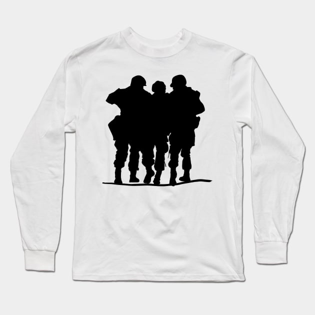 BAND OF BROTHERS | PNG Long Sleeve T-Shirt by Archana7